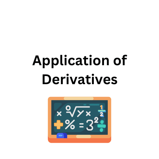 Application of Derivatives